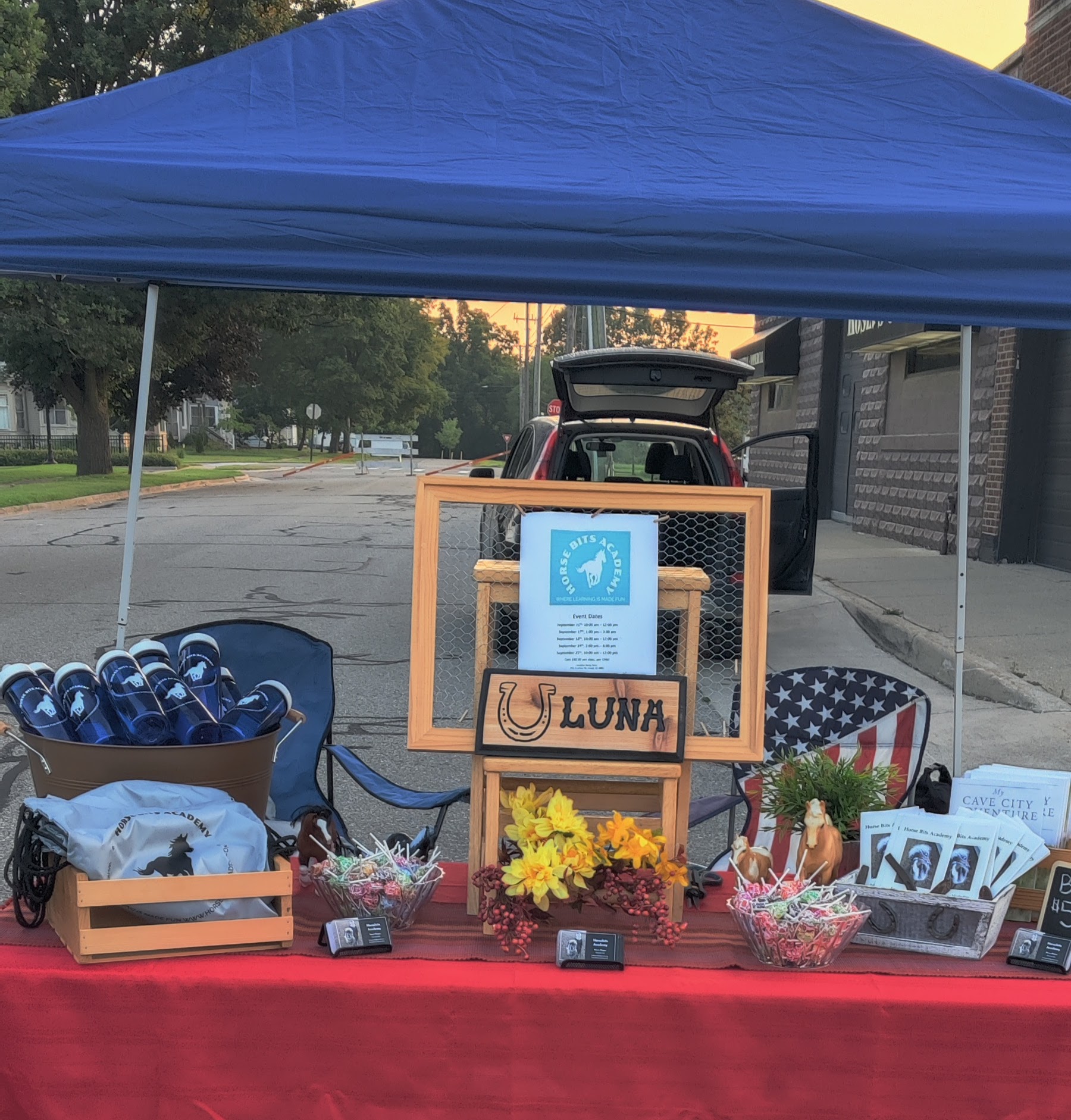 our display