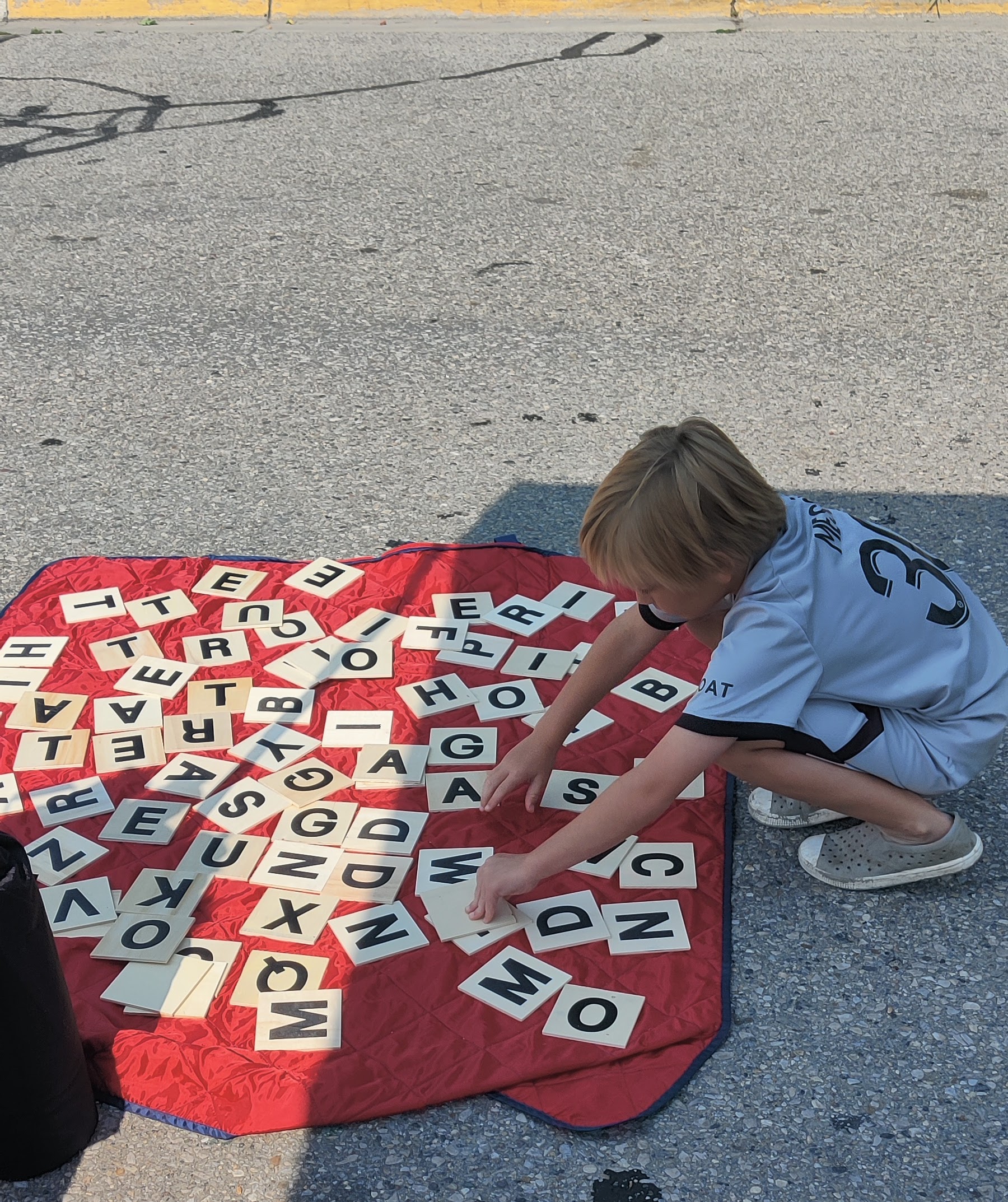 working with letters